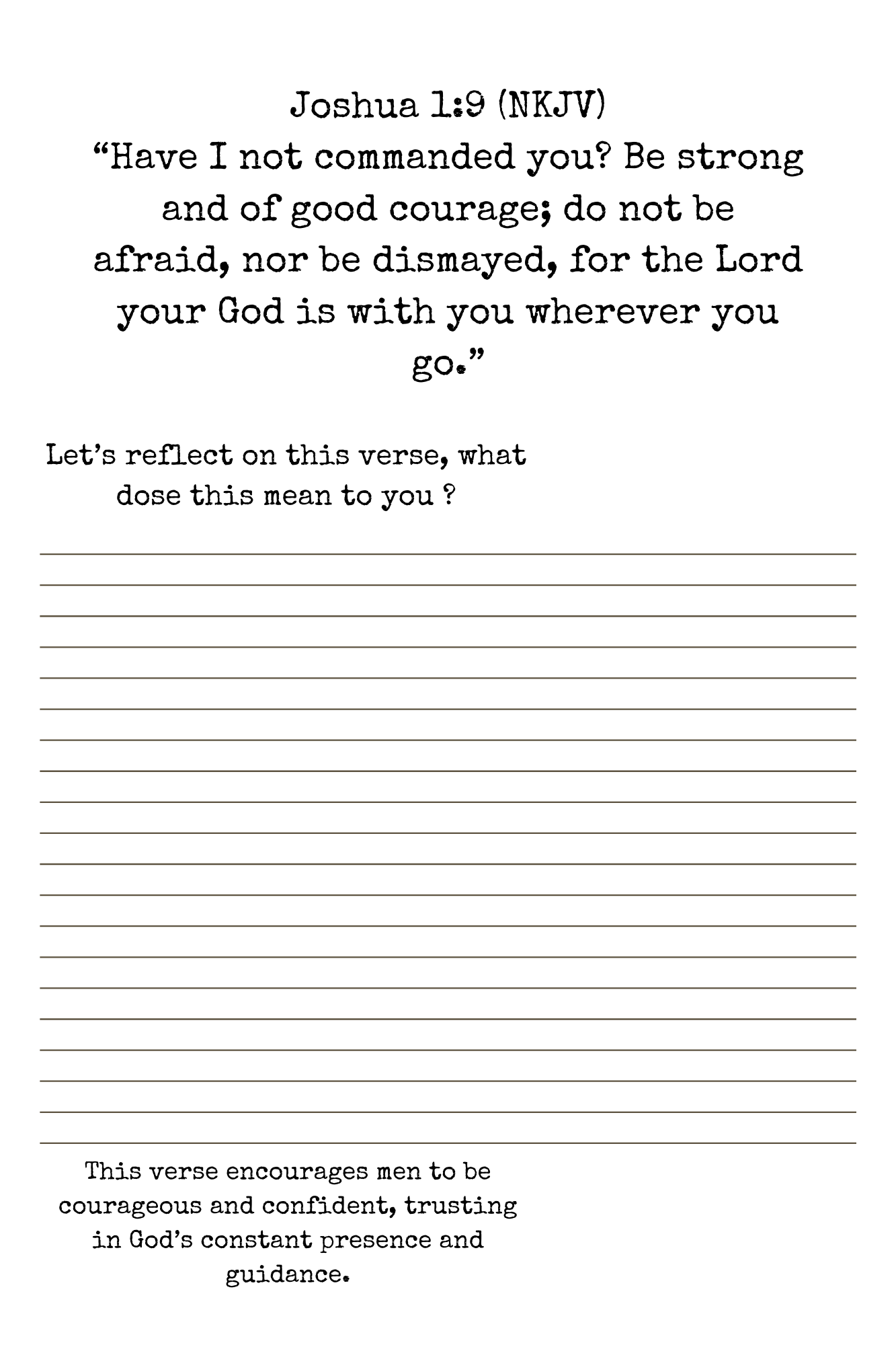 King Jesus (A men’s prayer journal)