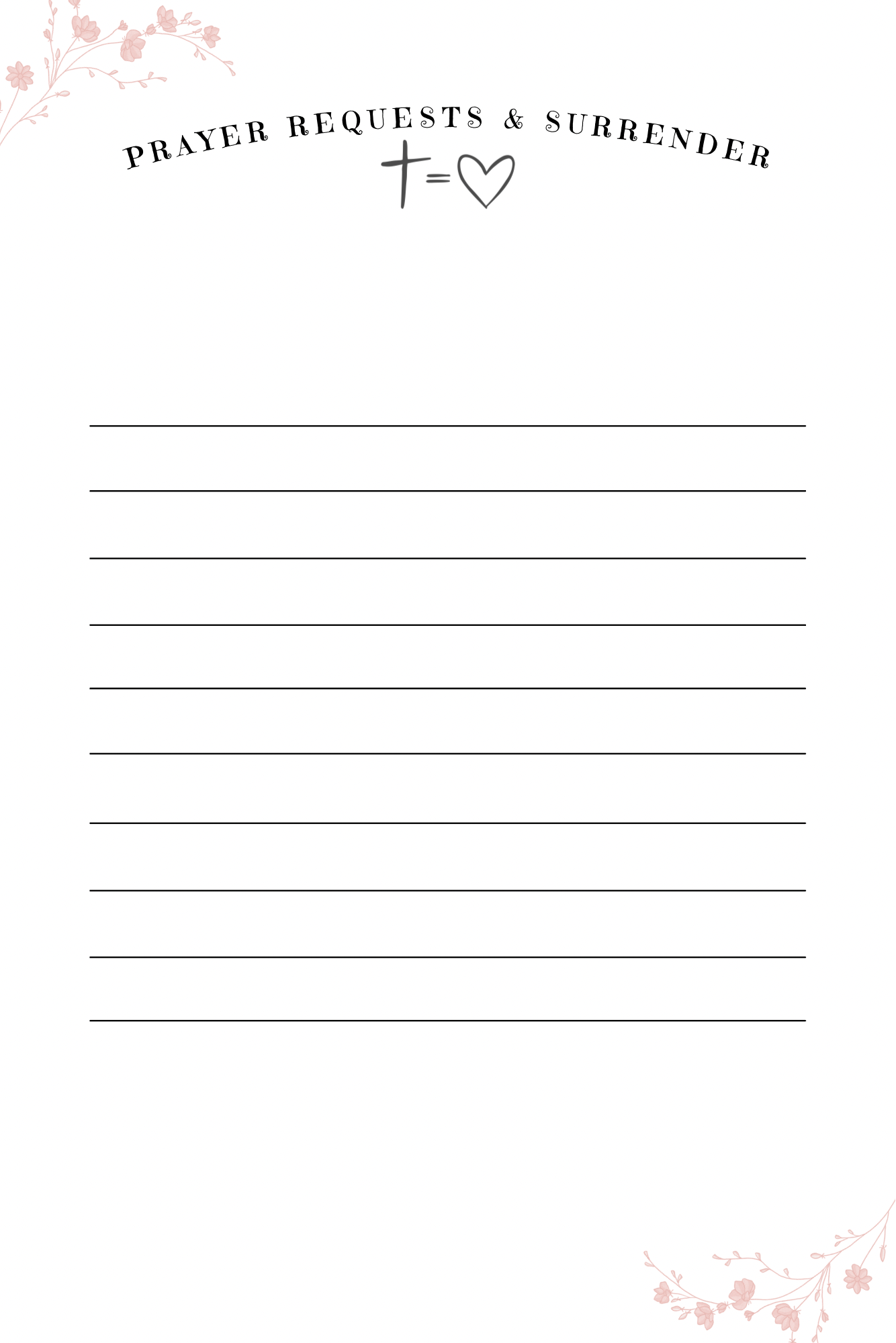 Hello lord ( prayer journal )