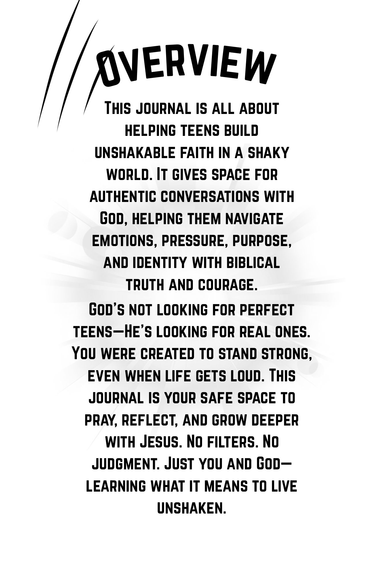Unshaken : real prayer ,real life ,real God